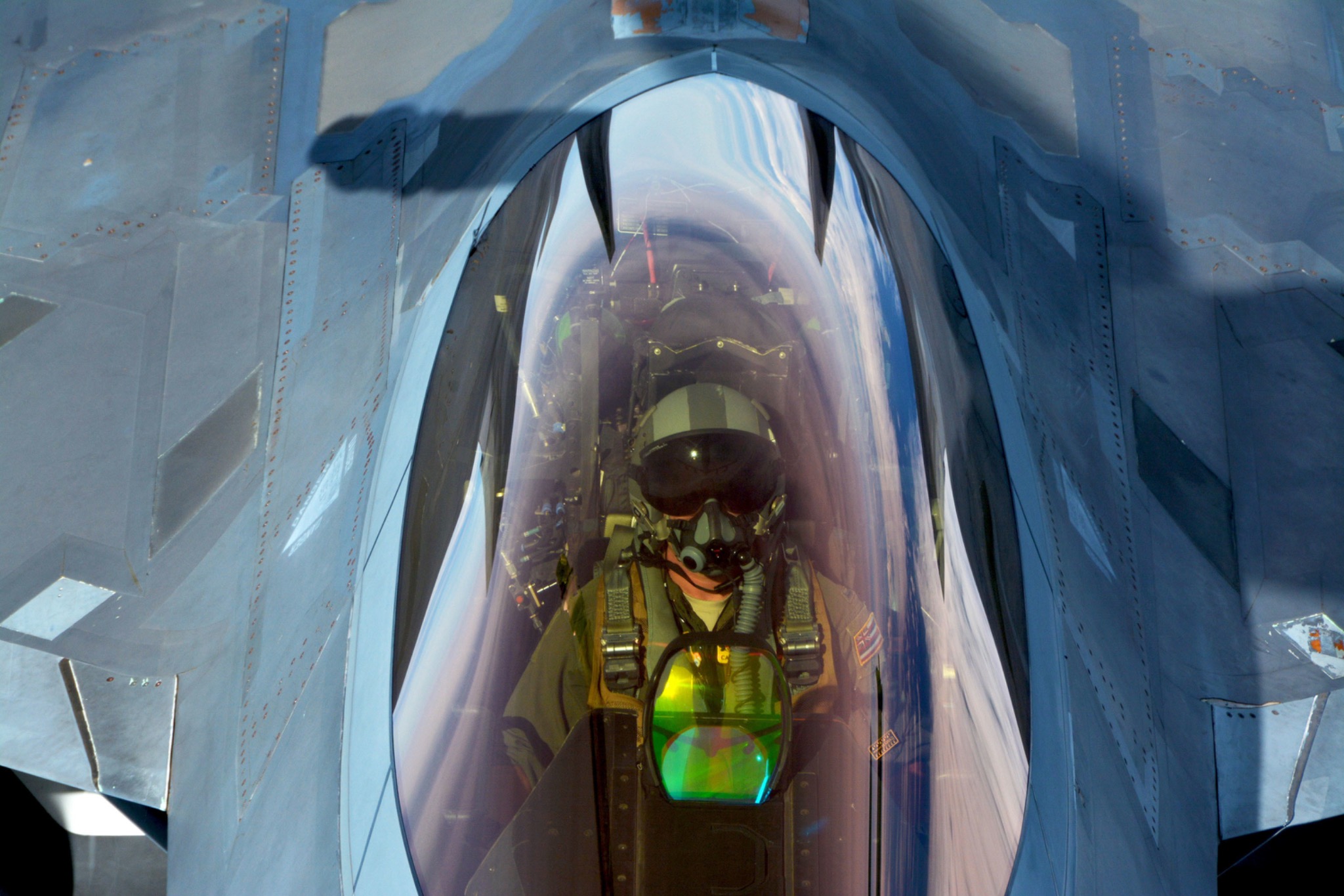 Aerospace aircraft cockpit and pilot